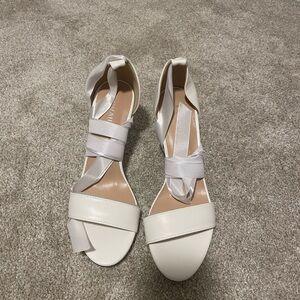 Elegant White Women's Sandals